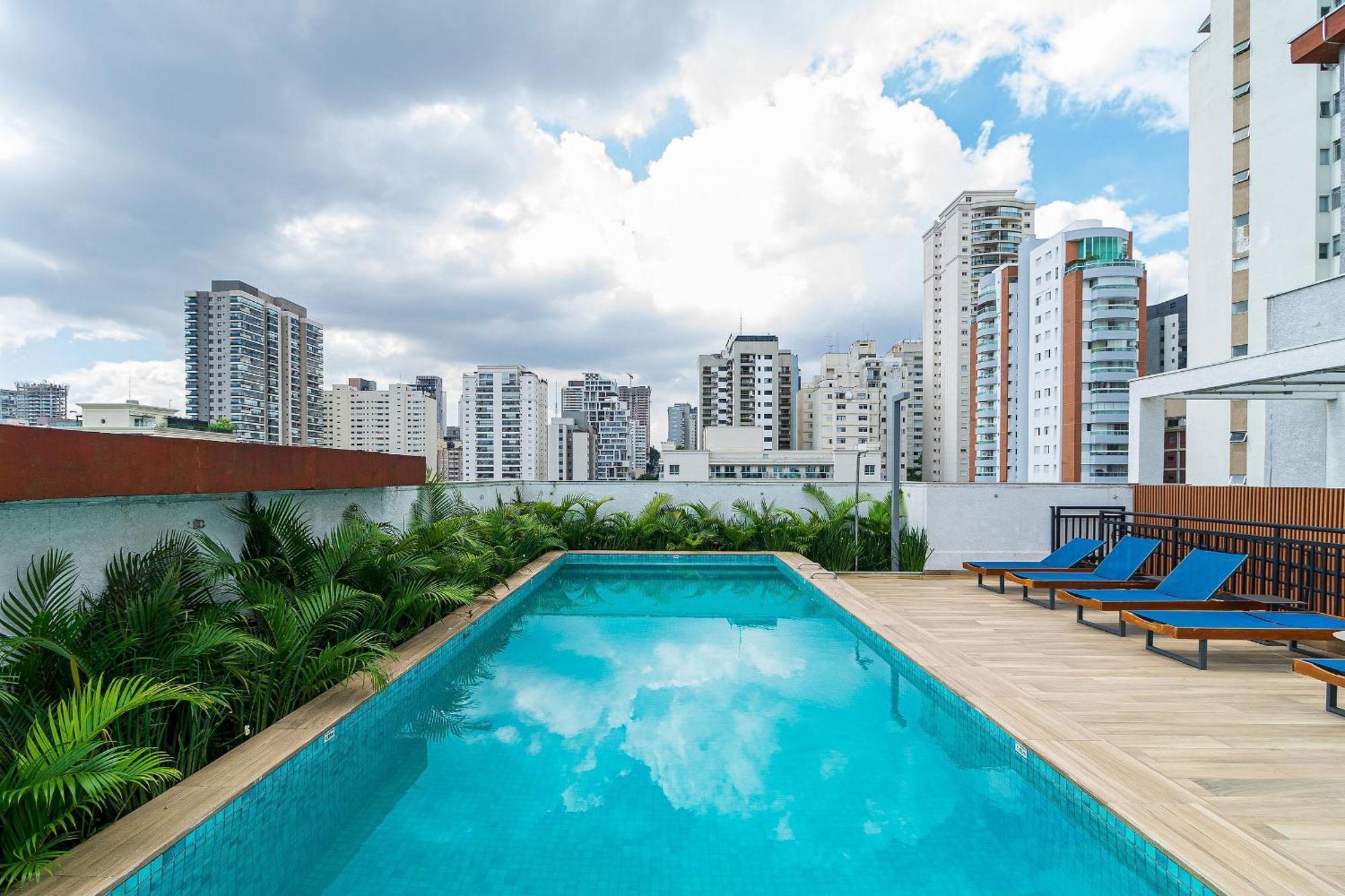 圣保罗Oba 165 Loft Calixt Pinheiros公寓 外观 照片