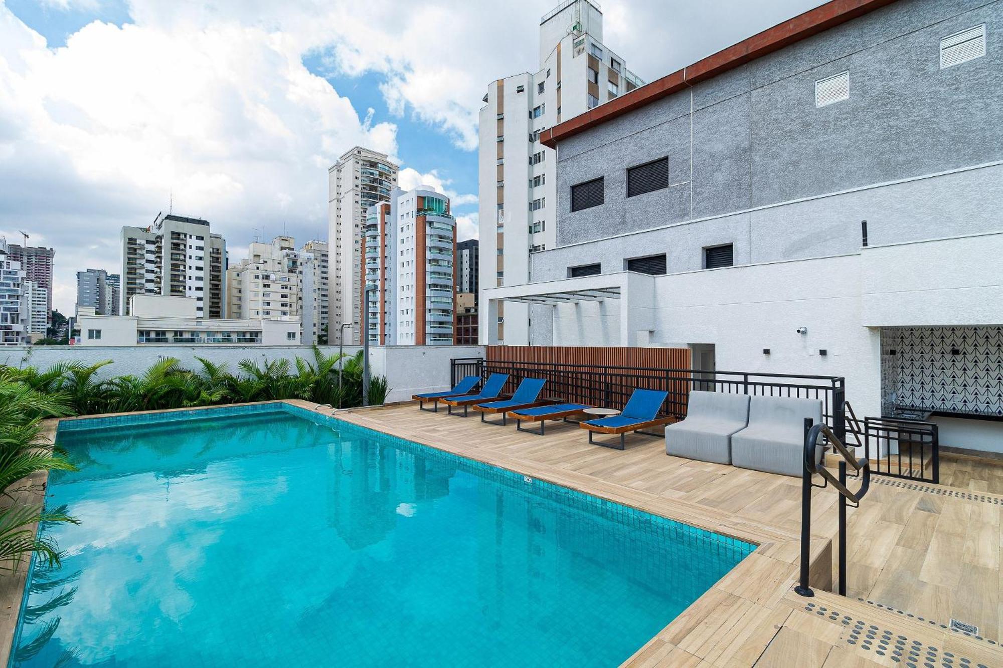 圣保罗Oba 165 Loft Calixt Pinheiros公寓 外观 照片
