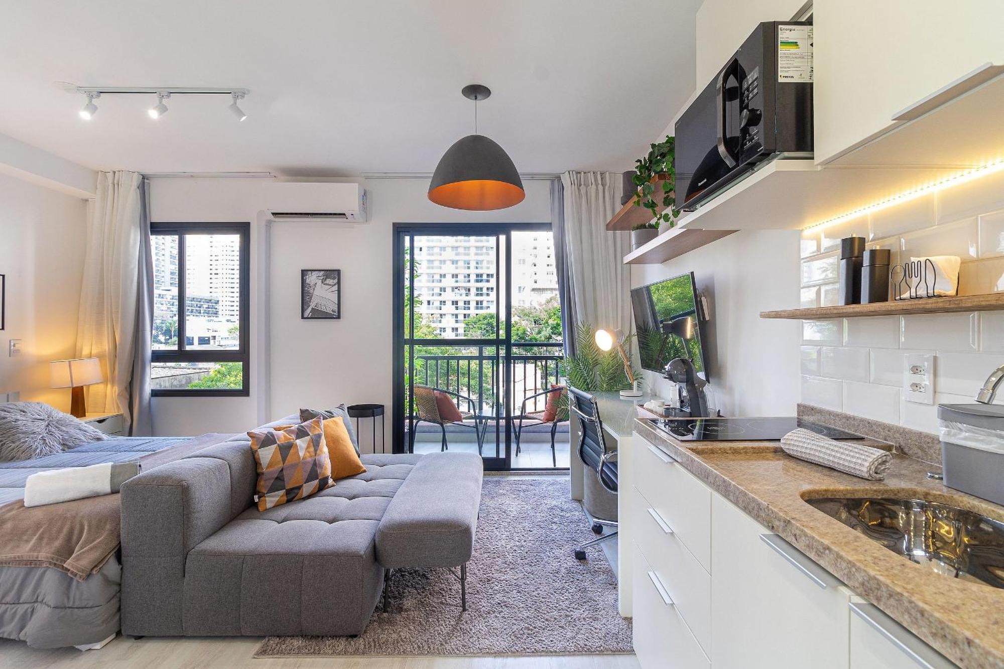 圣保罗Oba 165 Loft Calixt Pinheiros公寓 外观 照片